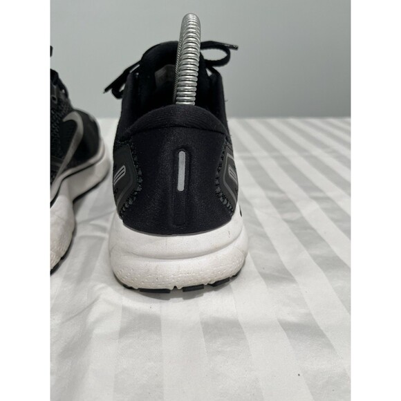 Brooks Ghost 14 Black and White Athletic Shoes 7.5 Wide - Picture 9 of 14